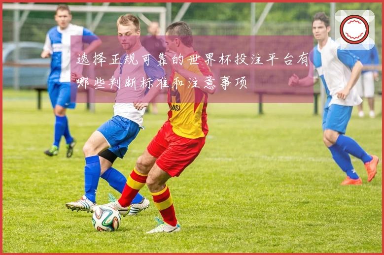 选择正规可靠的世界杯投注平台有哪些判断标准和注意事项